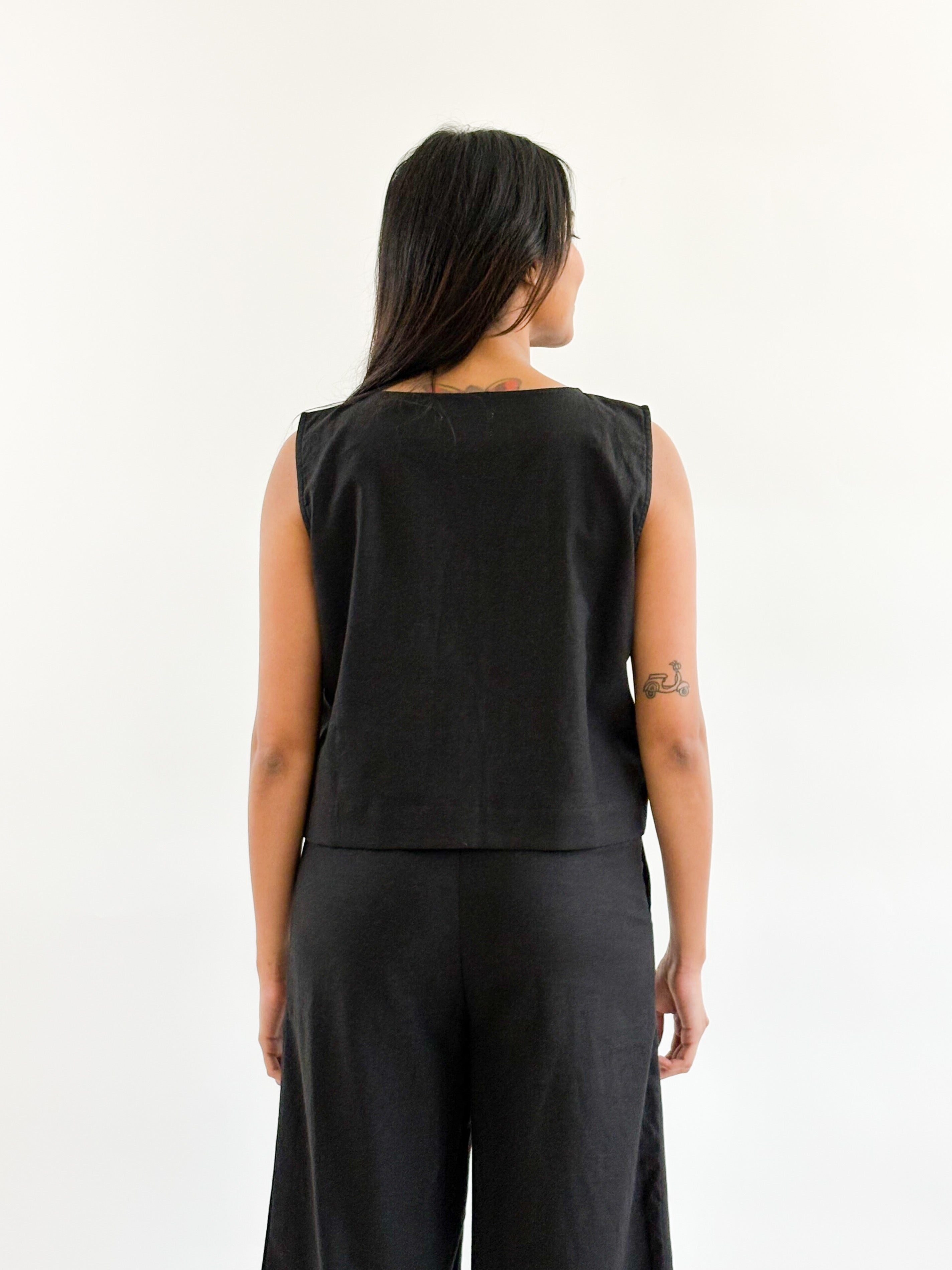 Sattva by Sarah - Coastal Linen Tank -