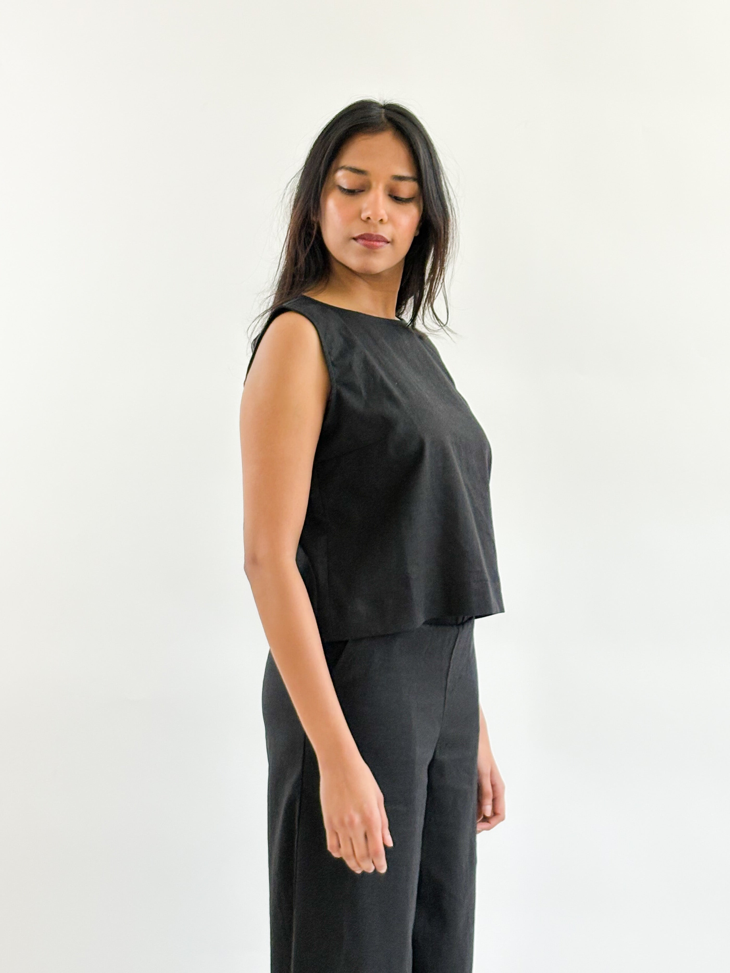 Sattva by Sarah - Coastal Linen Tank -