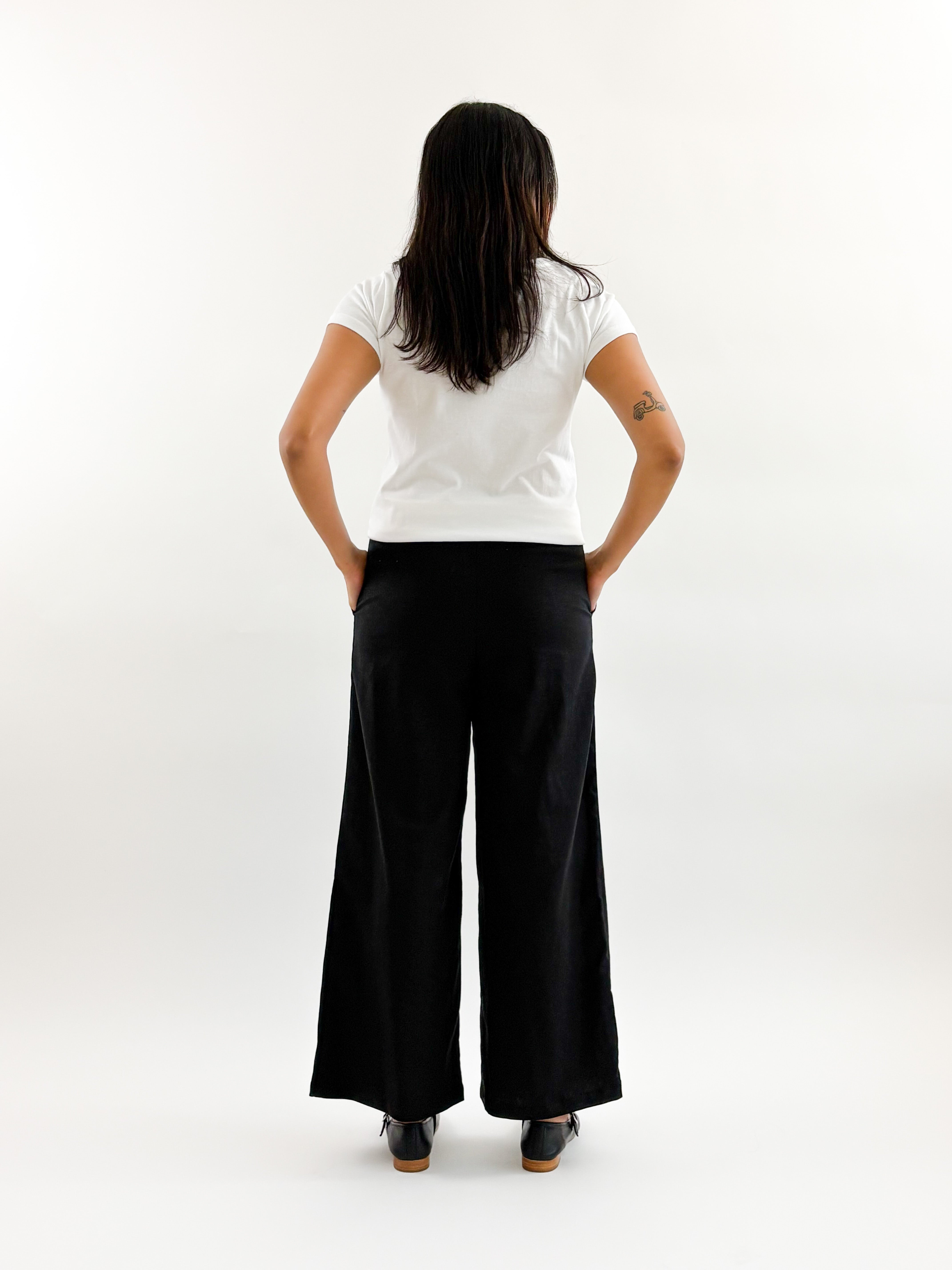 Sattva by Sarah - Coastal HW Linen Pant -