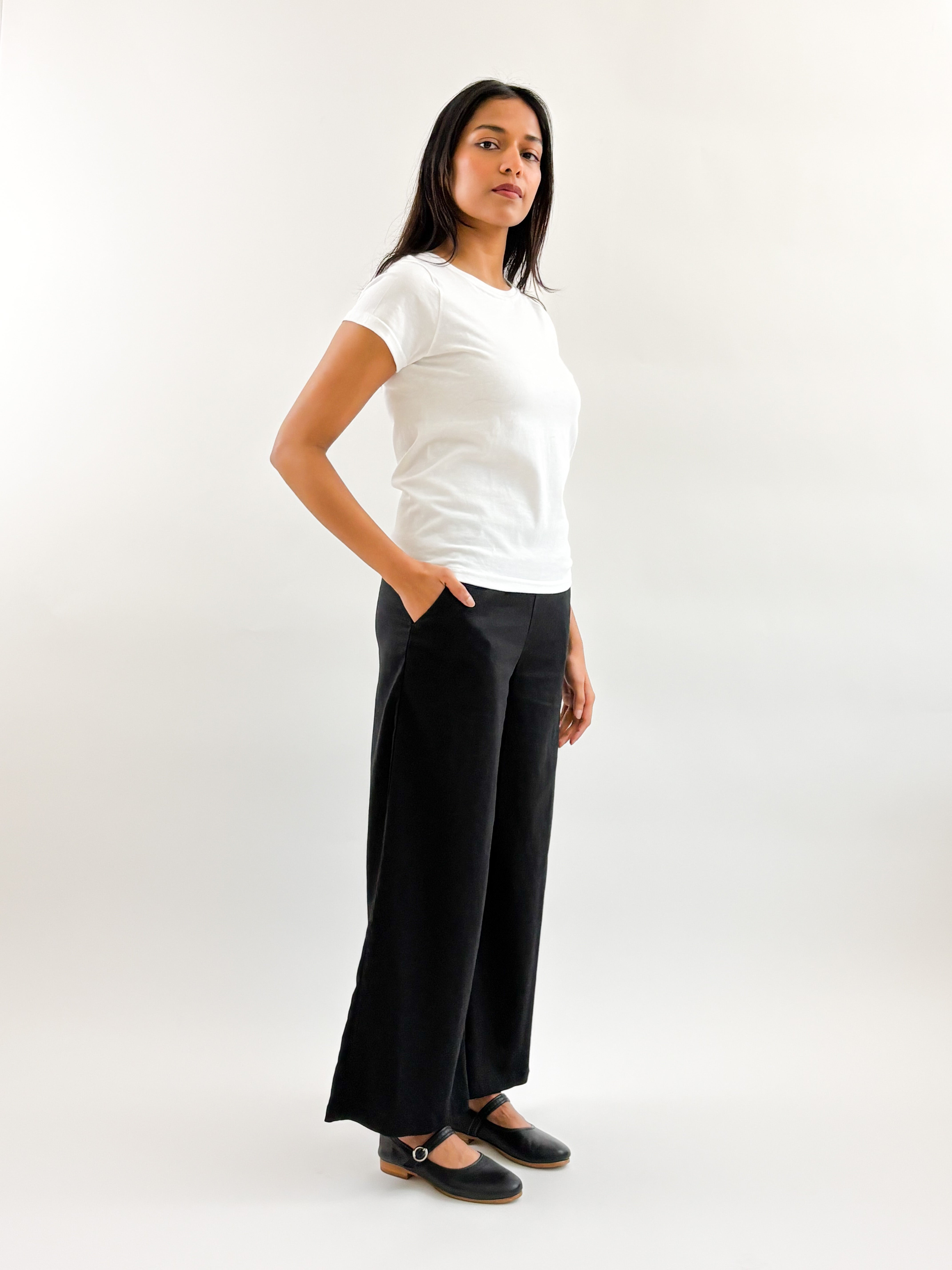 Sattva by Sarah - Coastal HW Linen Pant -