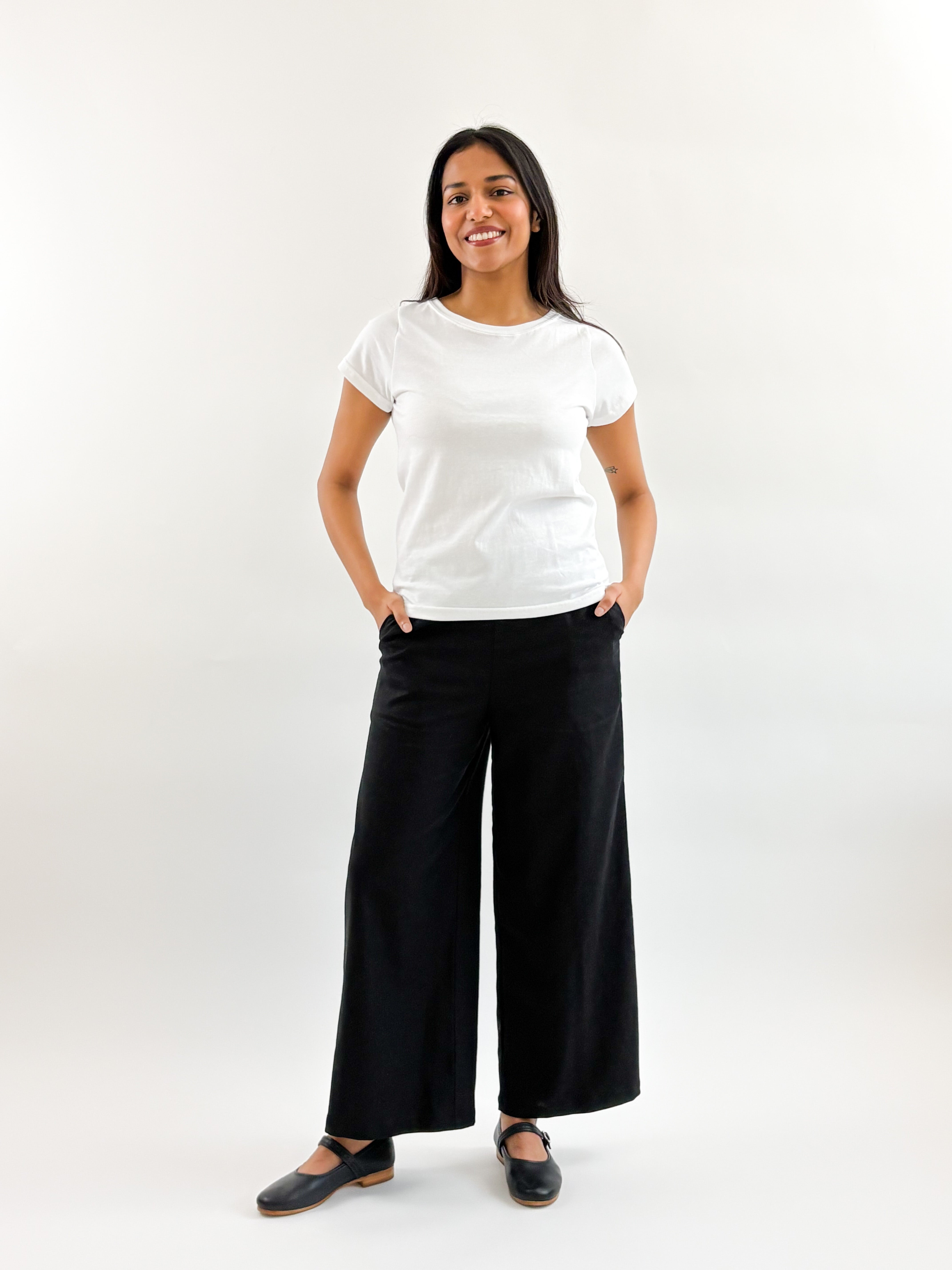 Sattva by Sarah - Coastal HW Linen Pant -