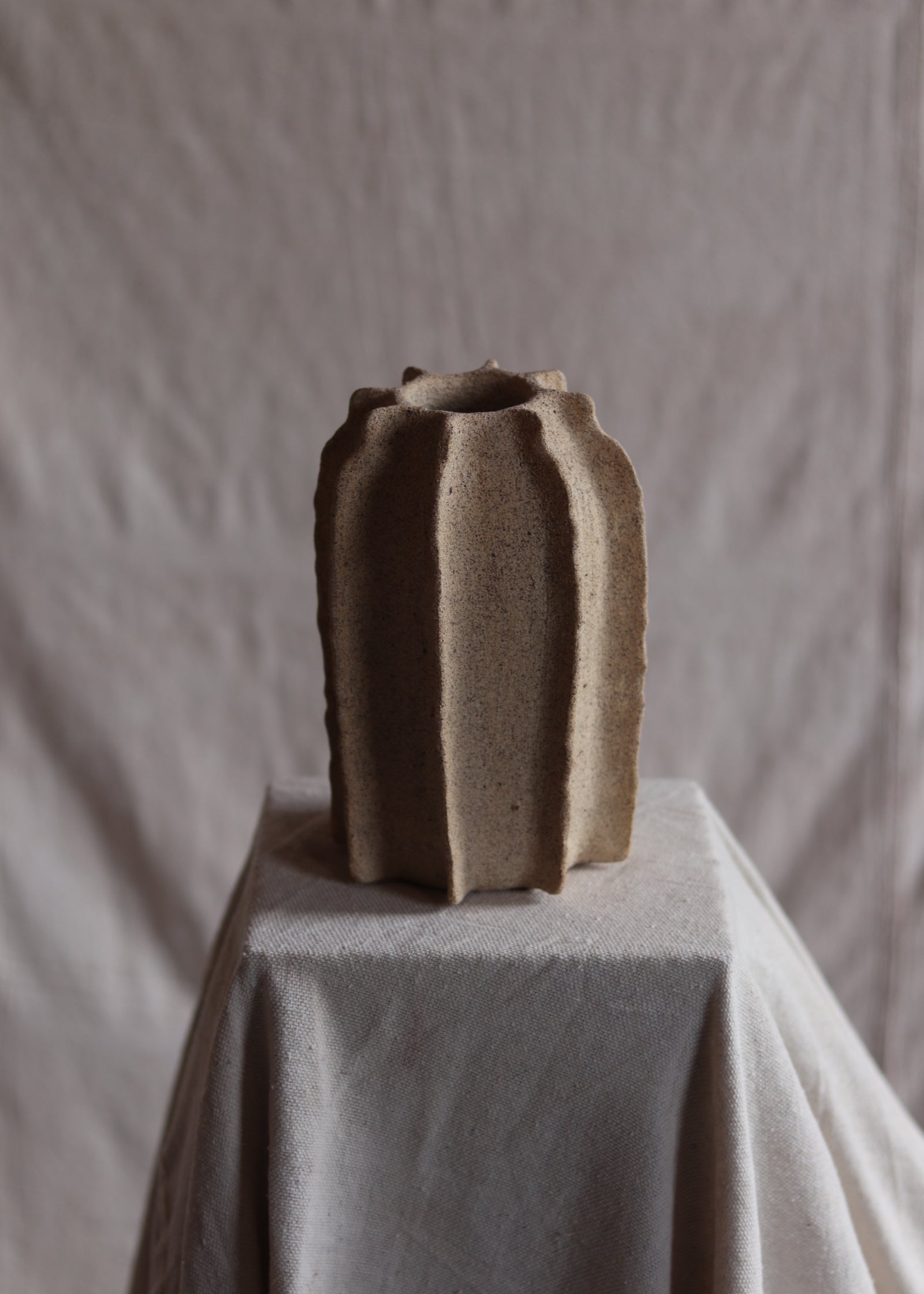 Of The Earth - 7.5" Gathered Earth Vessel -