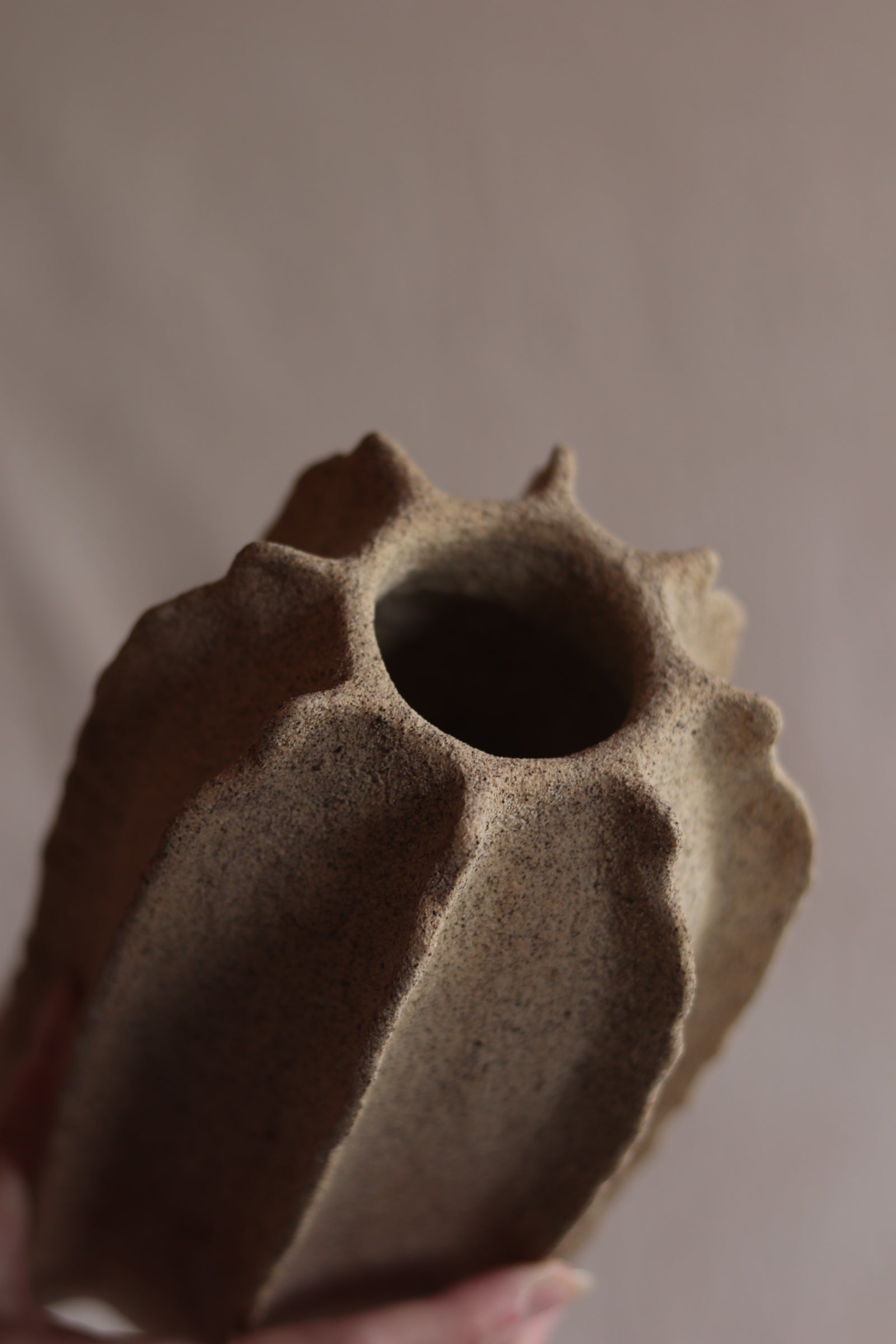 Of The Earth - 7.5" Gathered Earth Vessel -