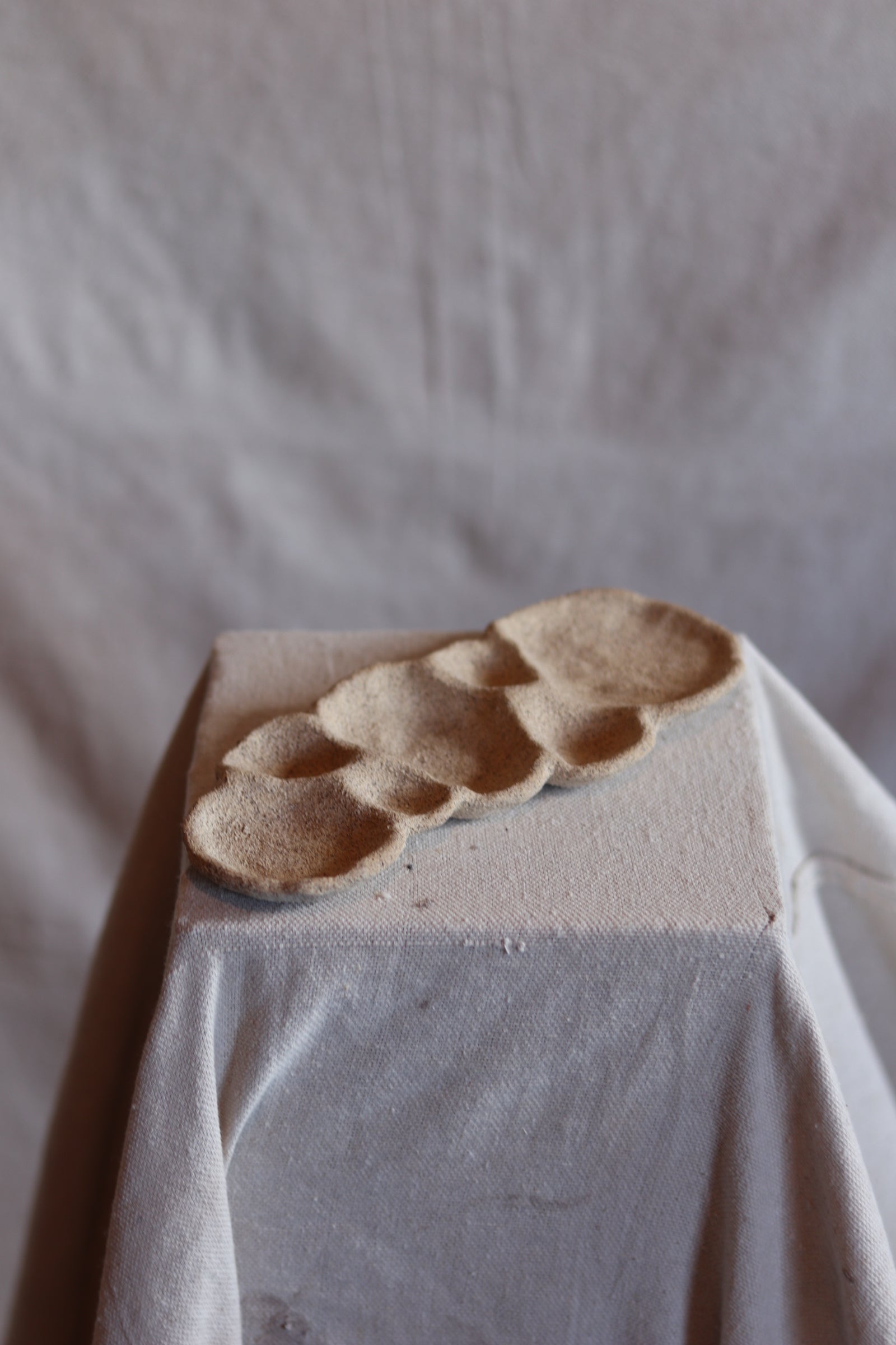 Of The Earth - 9" Gathered Earth Sculptural Dish -