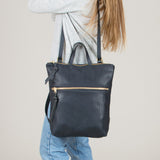 Melissa Convertible Backpack Black