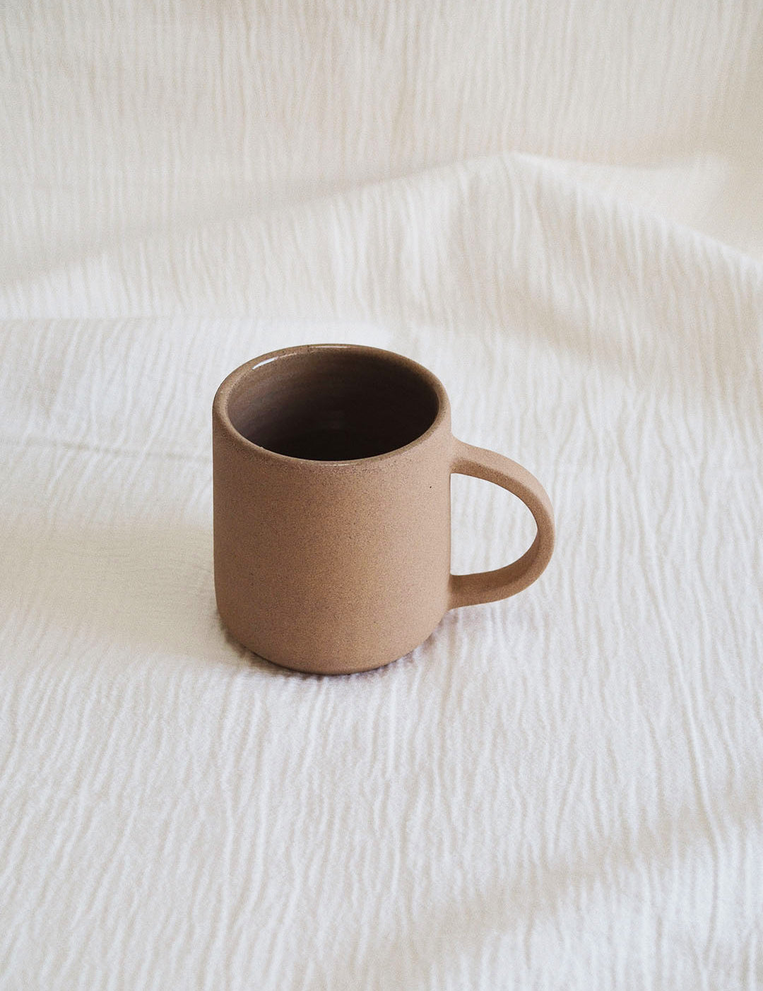 Pinto Projects - Big Halfmoon Mug – Raw Sand -