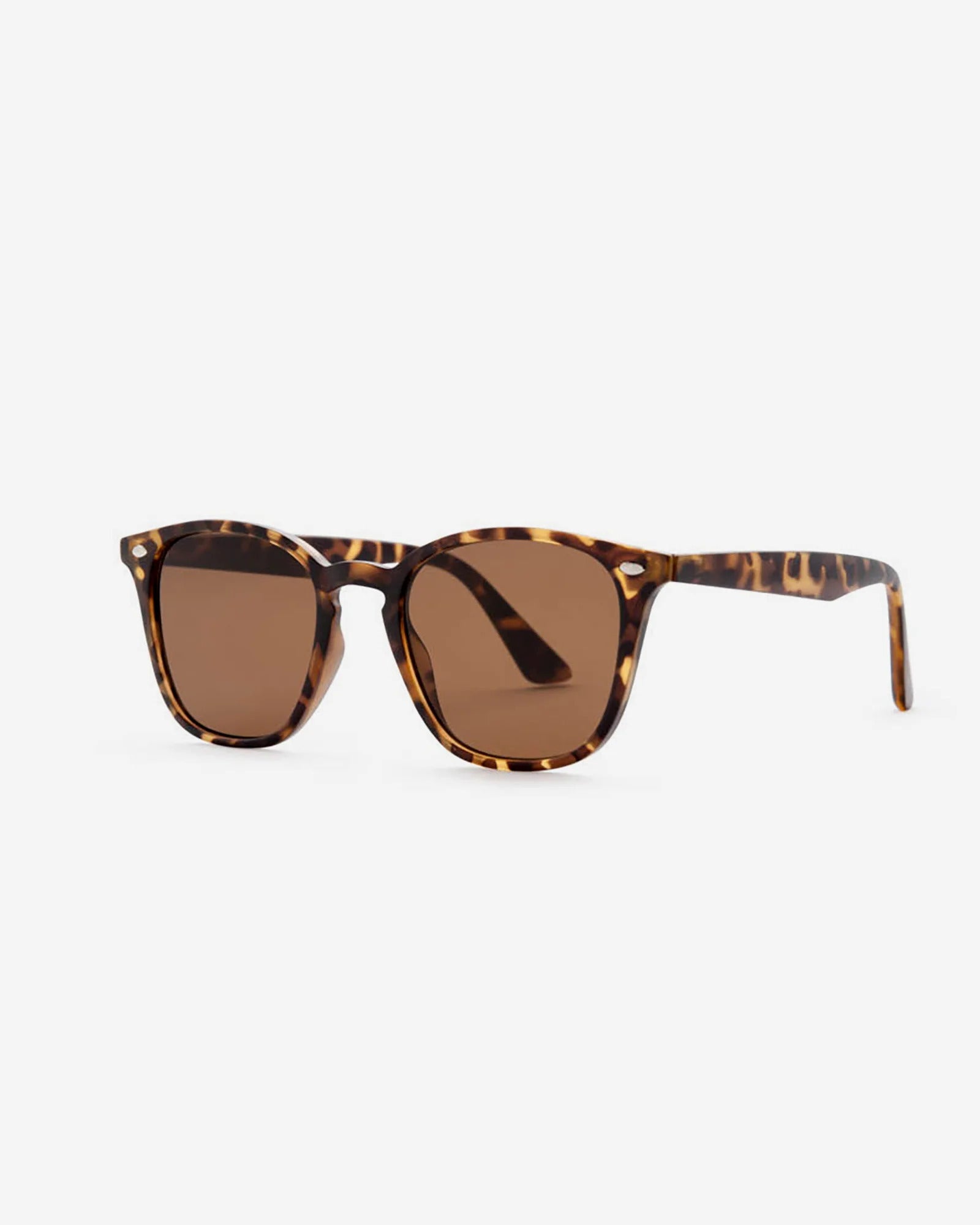 REALITY Sustainable Eyewear - The Chelsea Sunglasses – Matte Turtle -