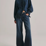 DL1961 - Alex Baggy Wide Leg Jean - Blue Aura 32"