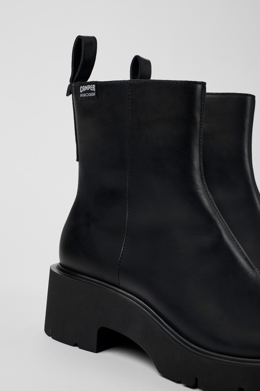 Camper - Milah Black Leather Boot -