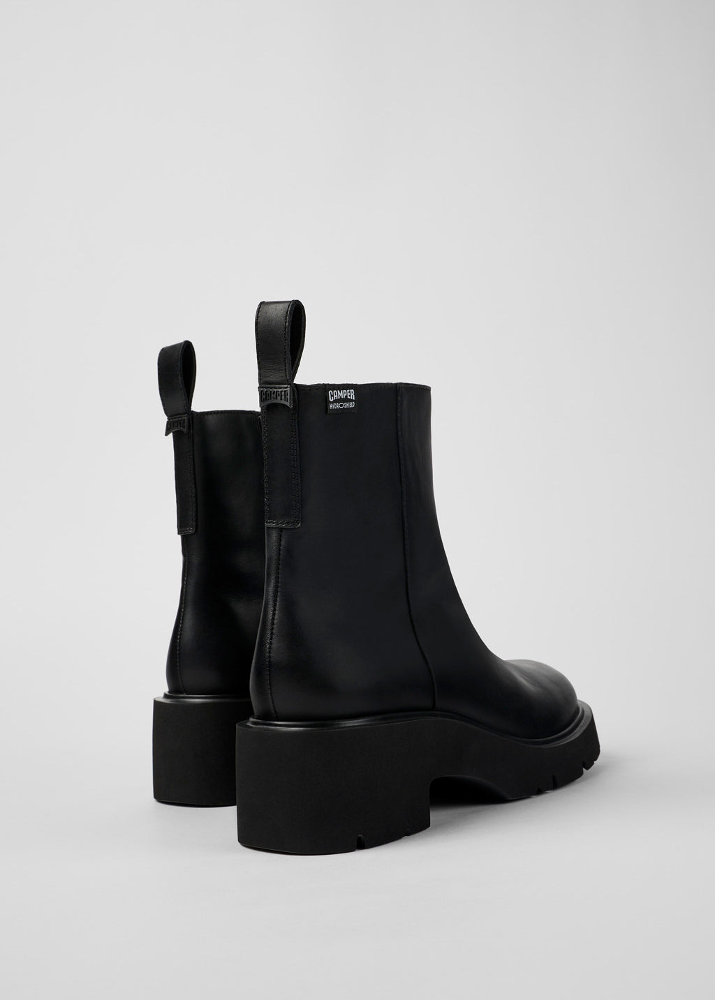 Camper - Milah Black Leather Boot -
