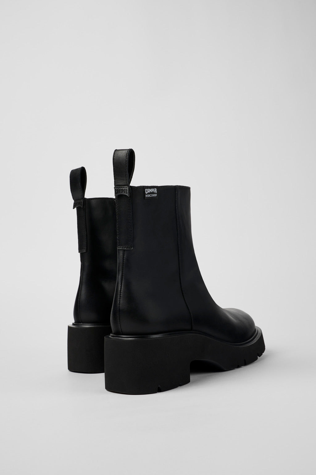 Camper - Milah Black Leather Boot -