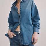 DL1961 - Addison Denim Shirt - Endless Sea