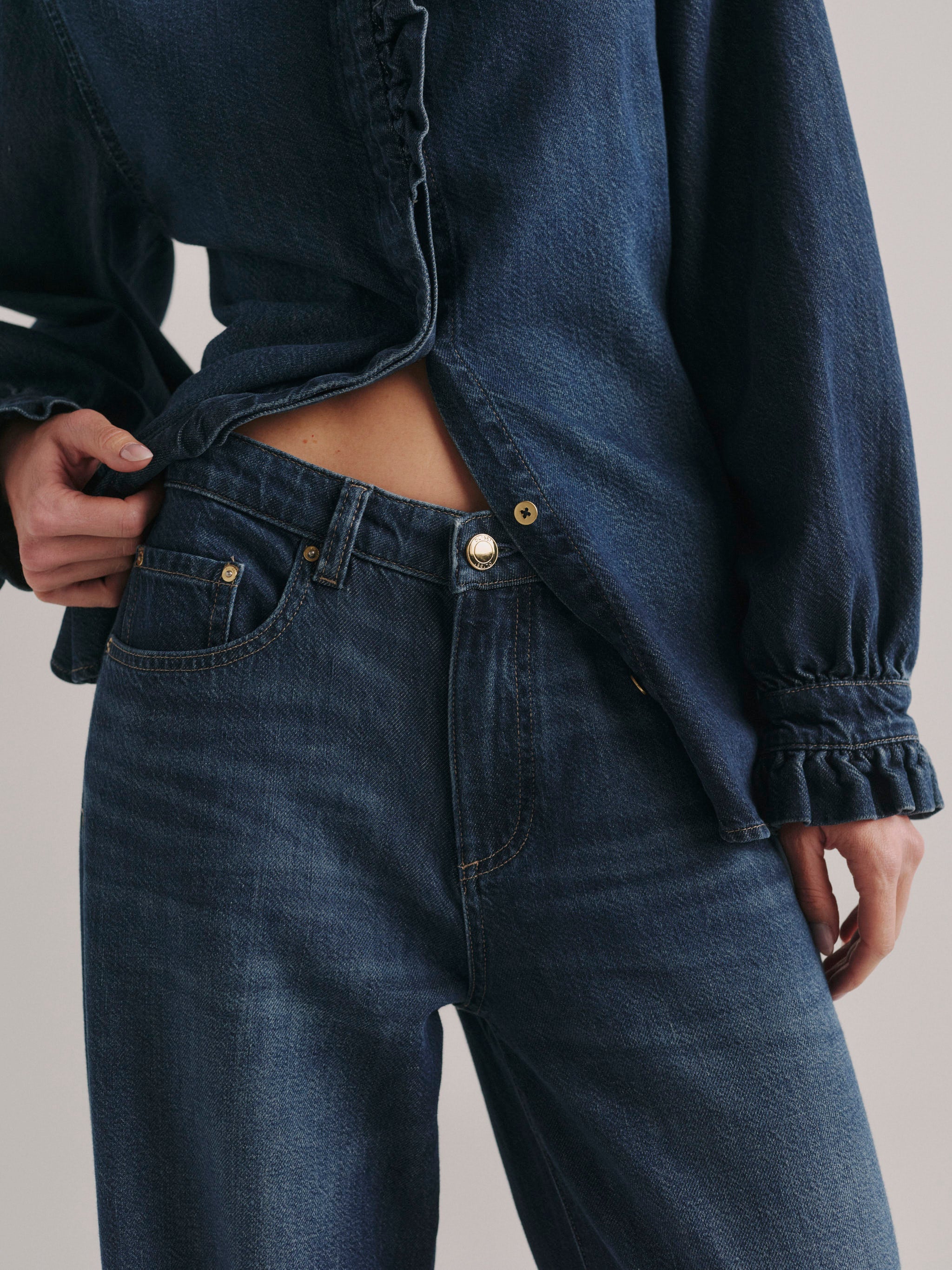 DL1961 - Alex Baggy Wide Leg Jean -