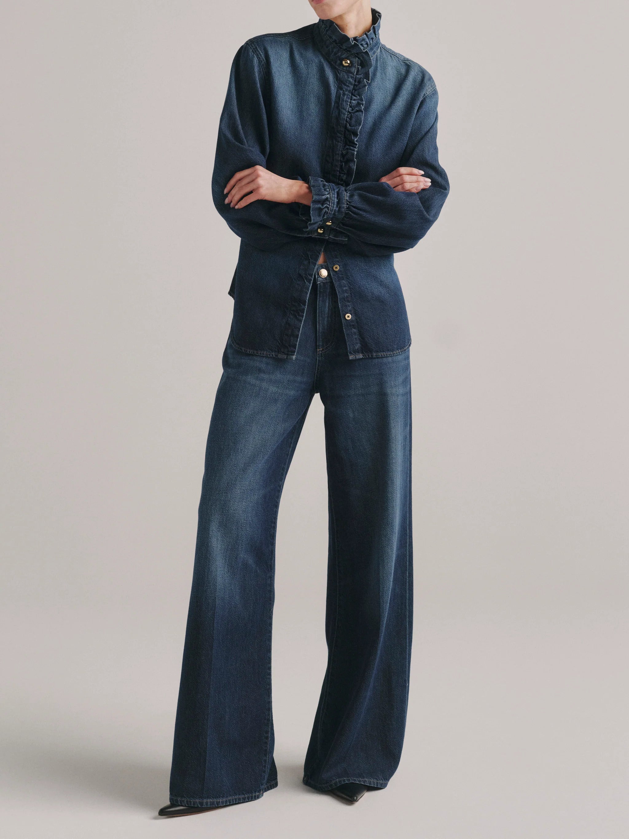 DL1961 - Alex Baggy Wide Leg Jean -