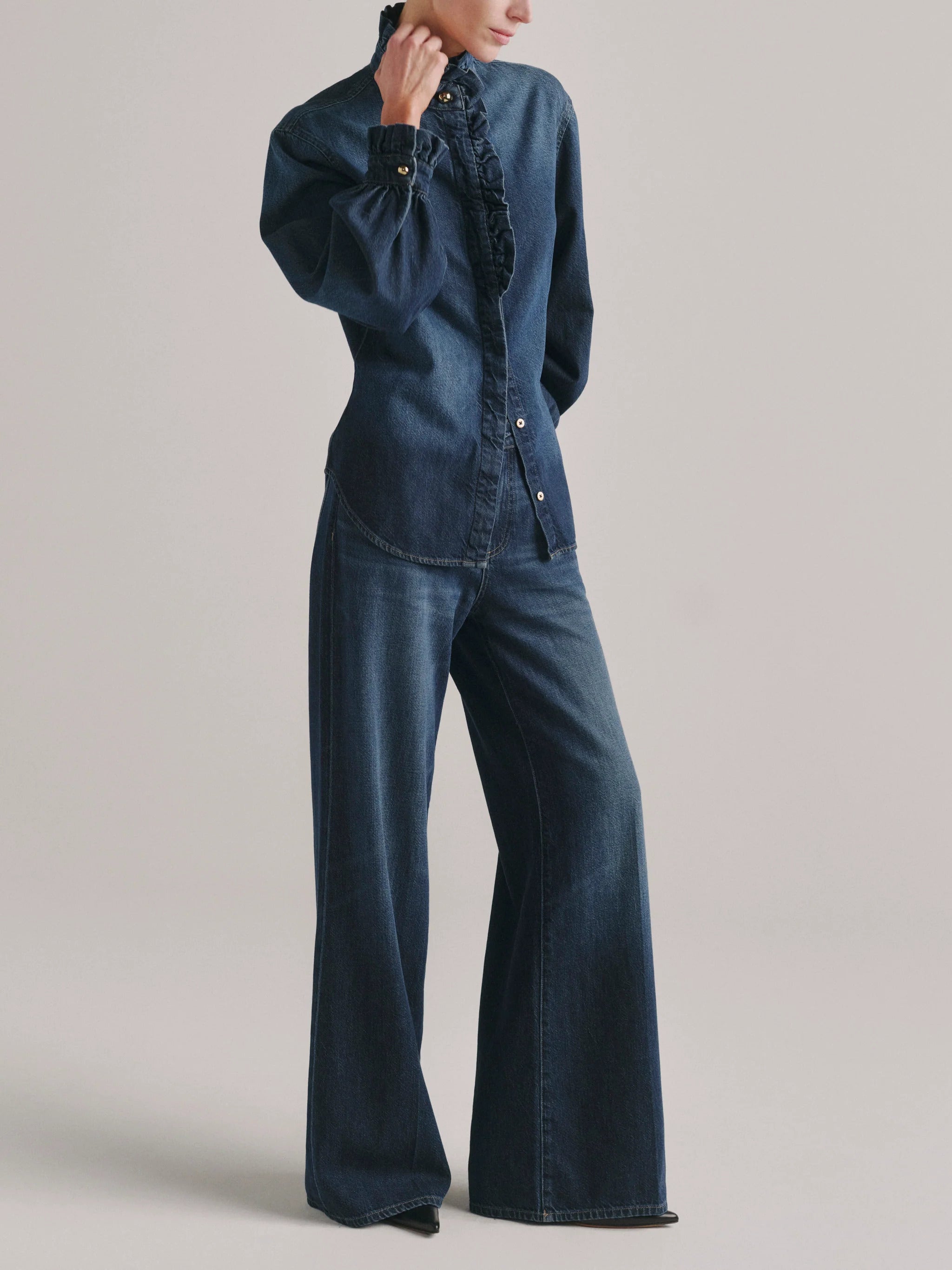 DL1961 - Alex Baggy Wide Leg Jean -