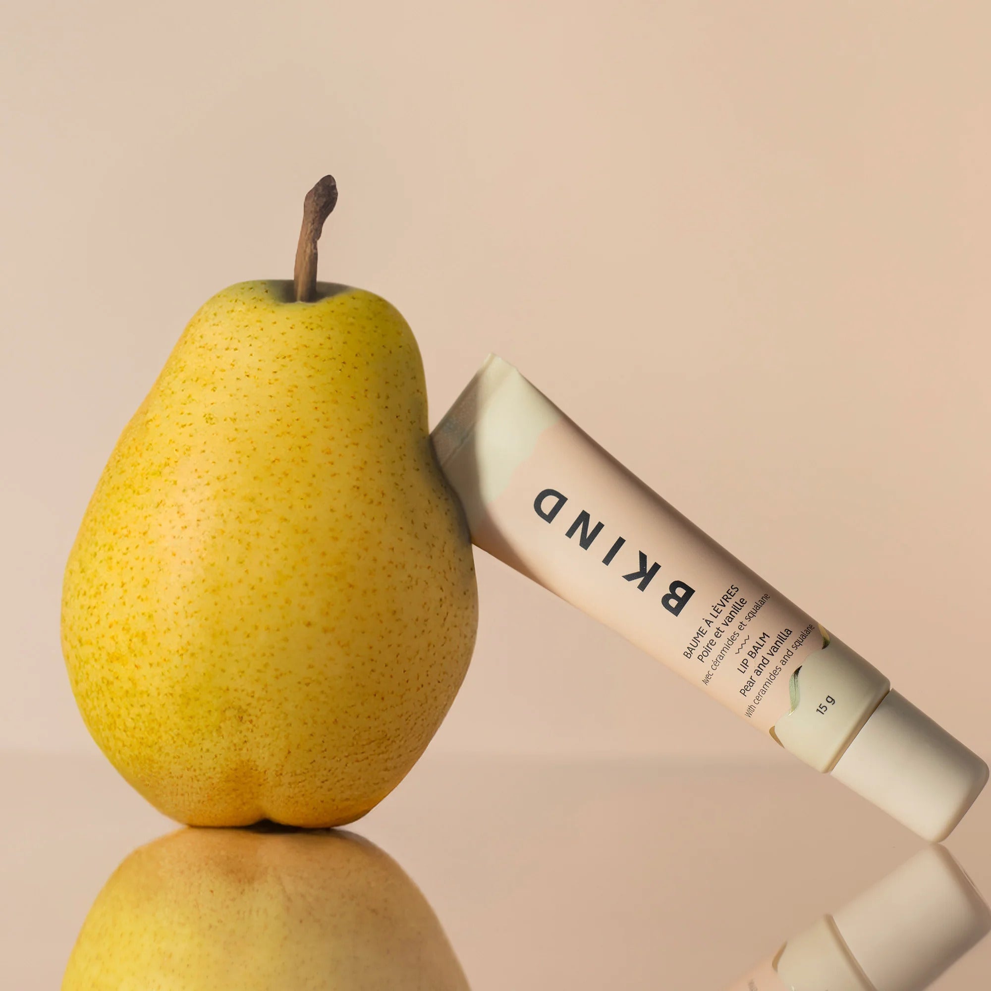 BKIND - Nourishing Ceramide Lip Balm – Pear and Vanilla -