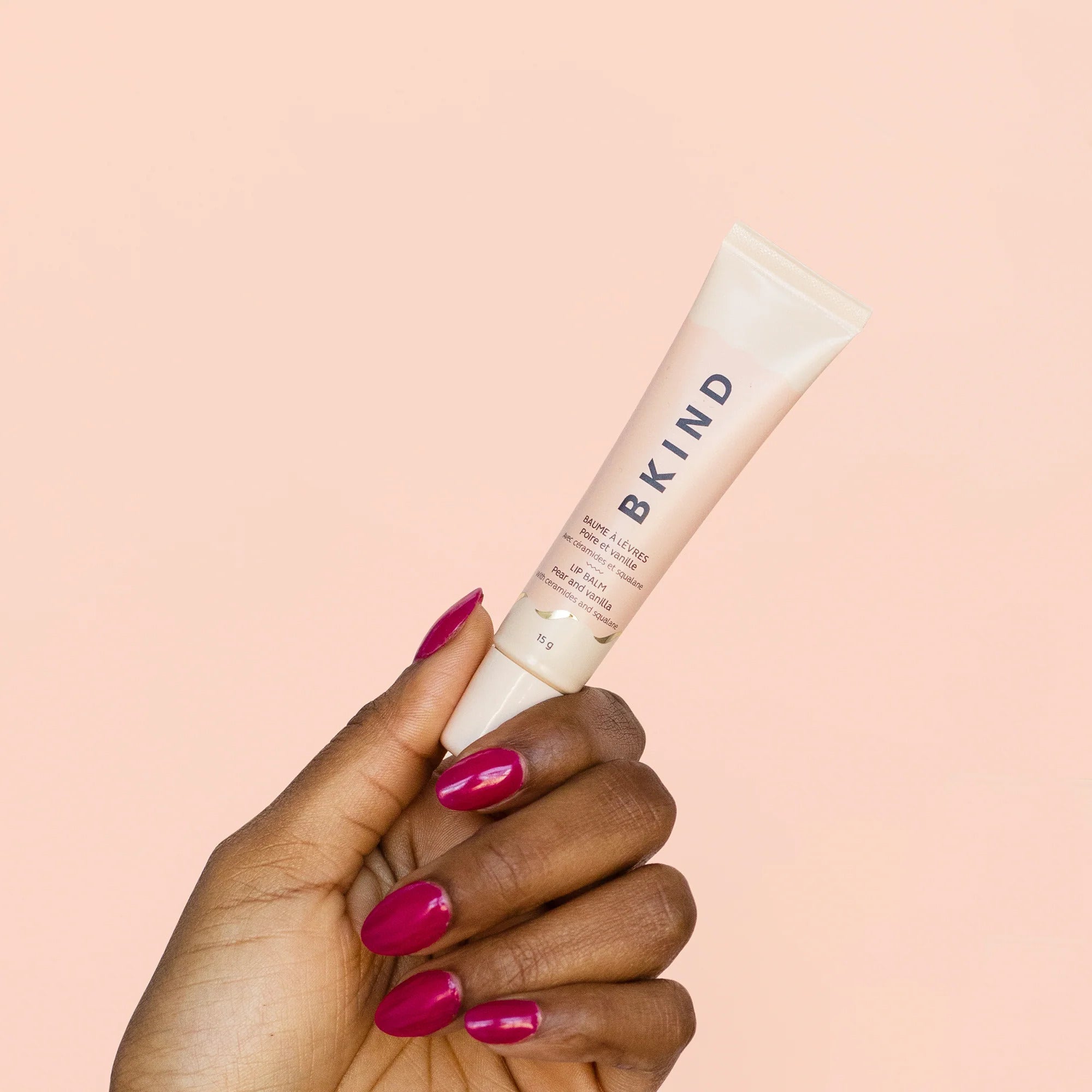 BKIND - Nourishing Ceramide Lip Balm – Pear and Vanilla -