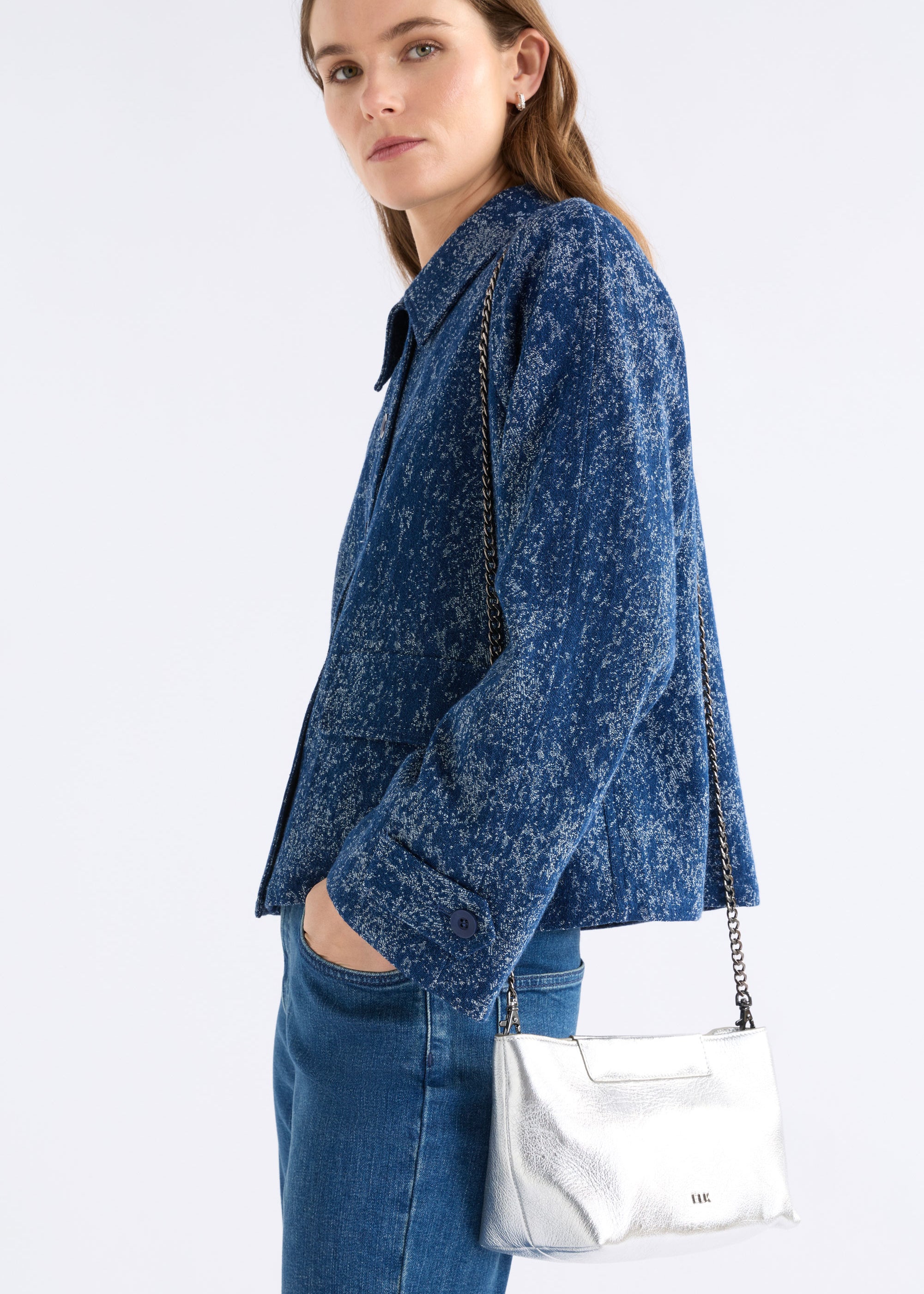 ELK - Elsmar Crossbody – Silver -