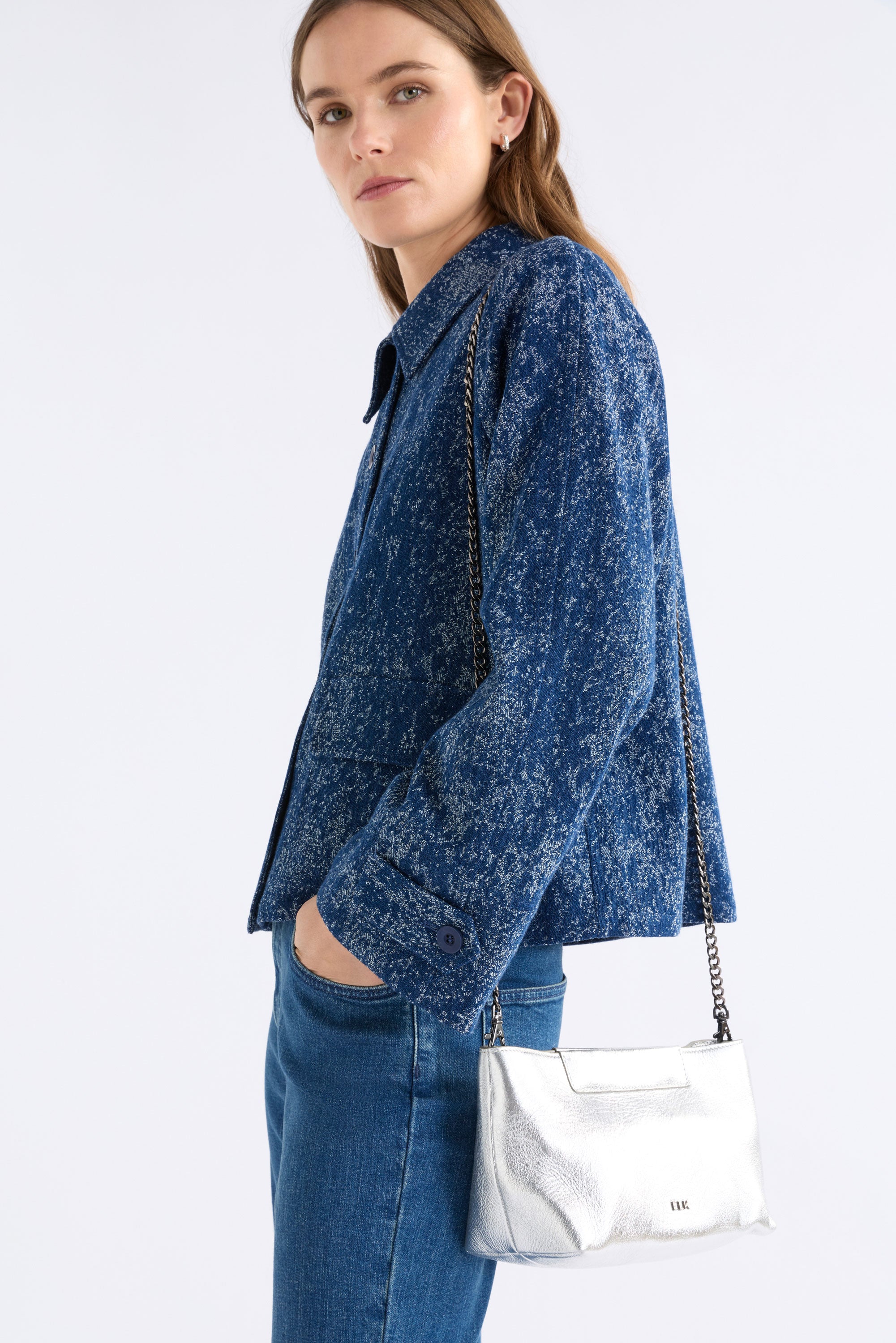 ELK - Elsmar Crossbody – Silver -