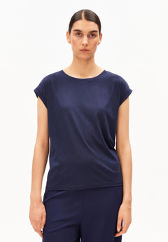 Armedangels - Jilaana T-Shirt - Tinted Navy