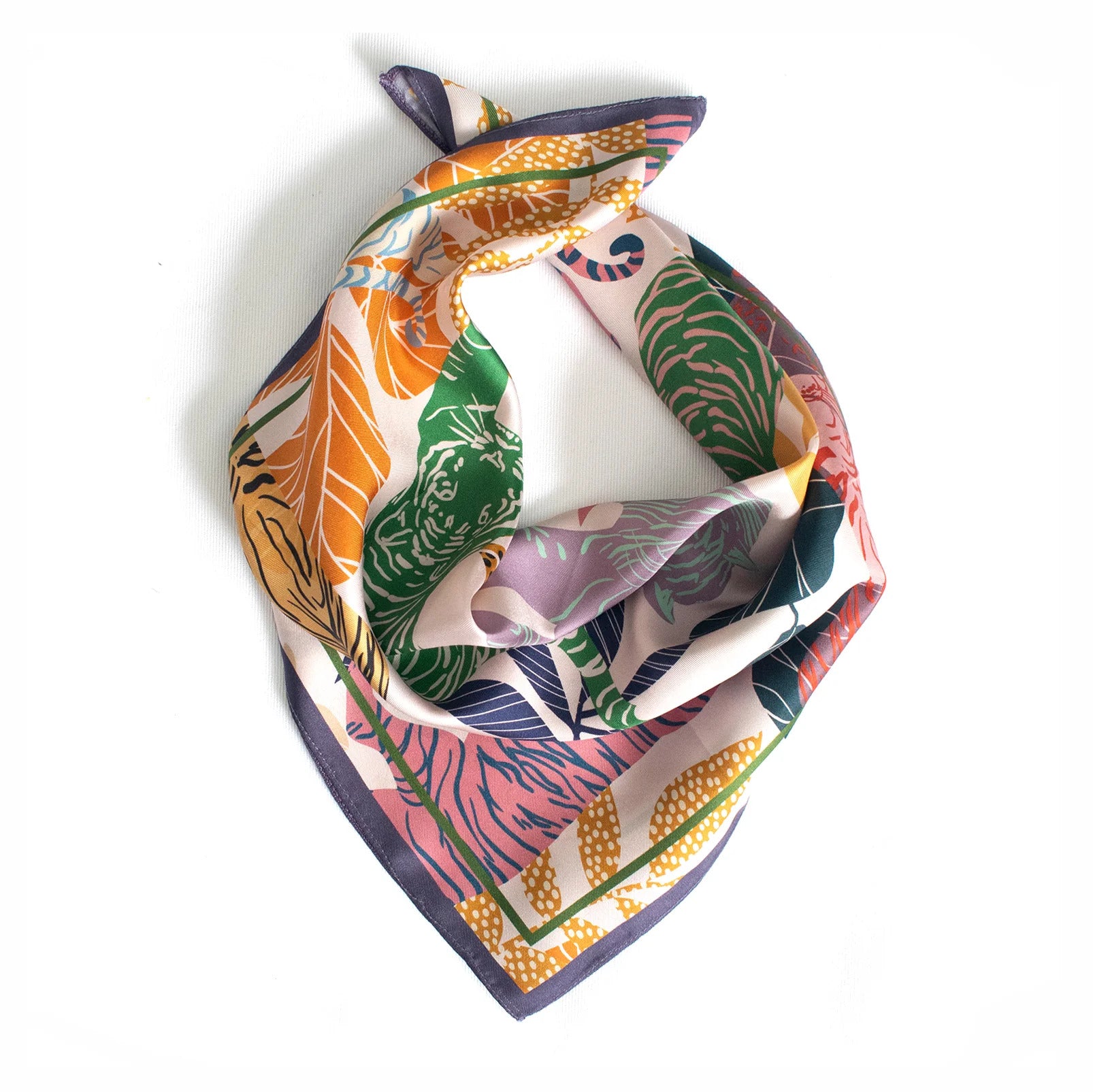 Dora Nola - Tigress Silk Neckerchief -