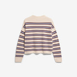 Merinaa Striped Knit Sweater