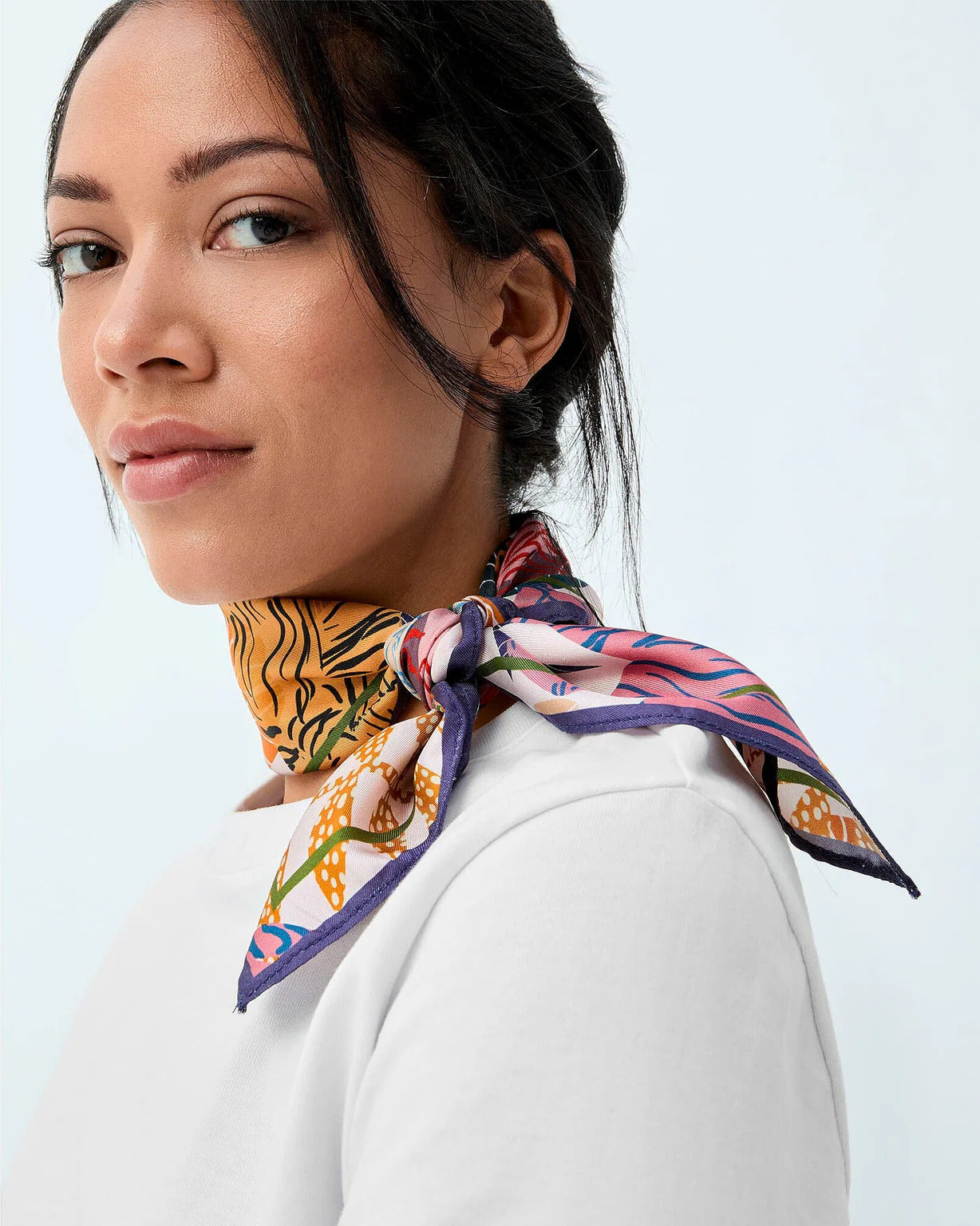 Dora Nola - Tigress Silk Neckerchief -