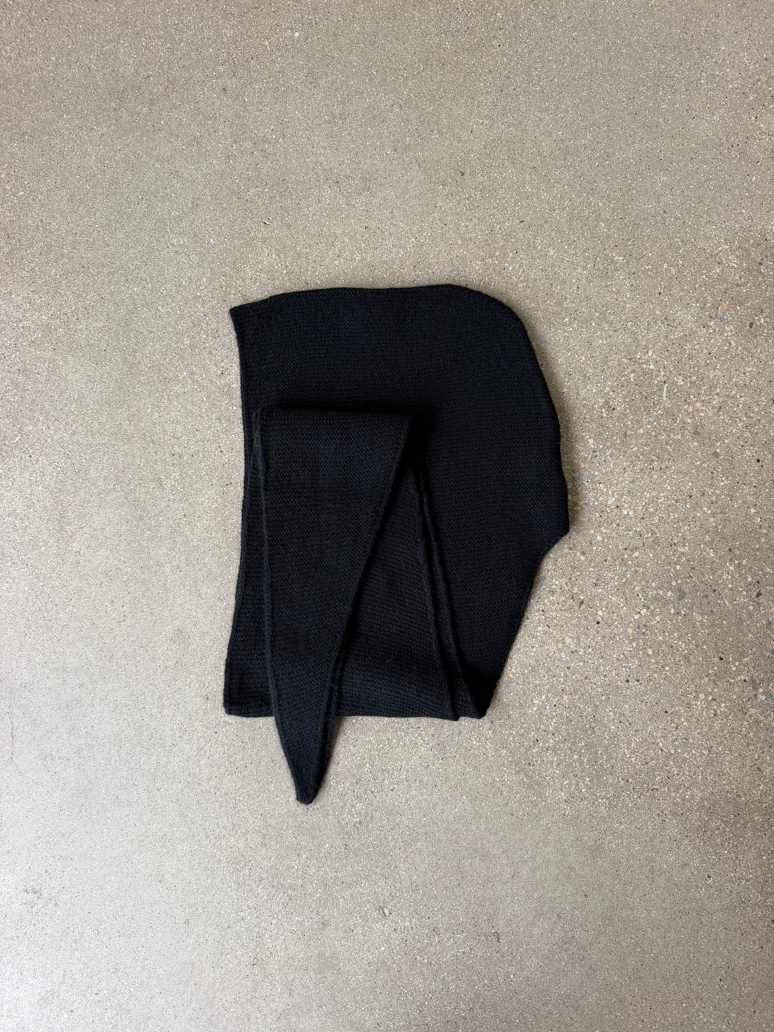 Billy Bamboo - Merino Wool Hood – Black -