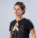 Dora Nola - She/Her Silk Neckerchief -