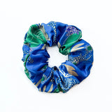 Dora Nola - Silk Scrunchie – Queen (Blue) -
