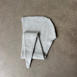 Merino Wool Hood – Light Grey