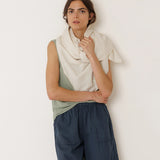 Indi & Cold - Organic Cotton Shawl – Stone -