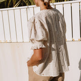 Indi & Cold - Short-Sleeved Elastic Shirt -
