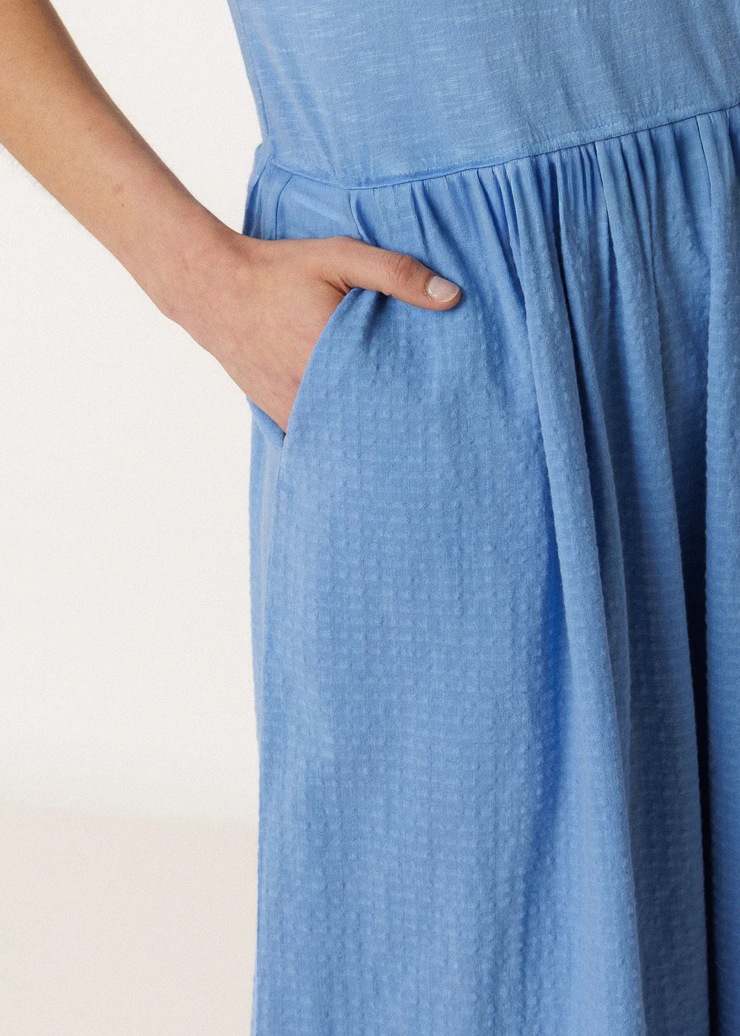 Indi & Cold - Combination Midi Dress -