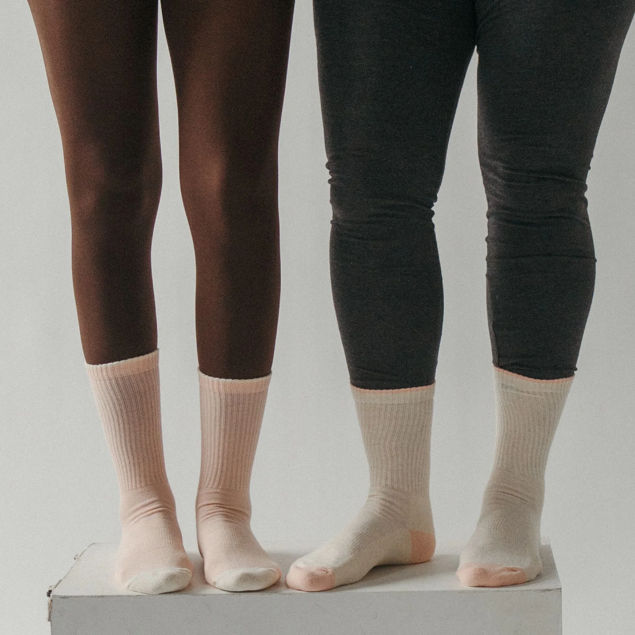 Pokoloko - Heel Toe Pima Socks (2 Pack) – Rosetta -