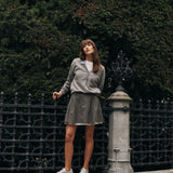 Indi & Cold - Merino Wool Sweater with Contrast Collar -