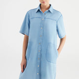 Cup of Joe - Nikki Relaxed Denim Dress -