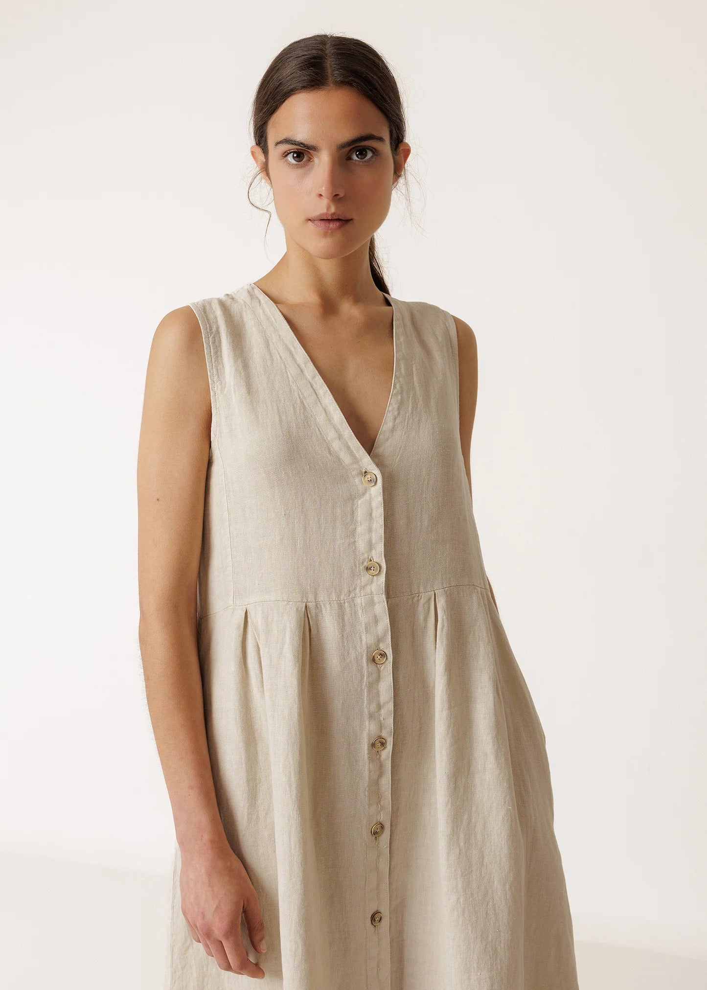 Indi & Cold - Linen Multiposition Dress -