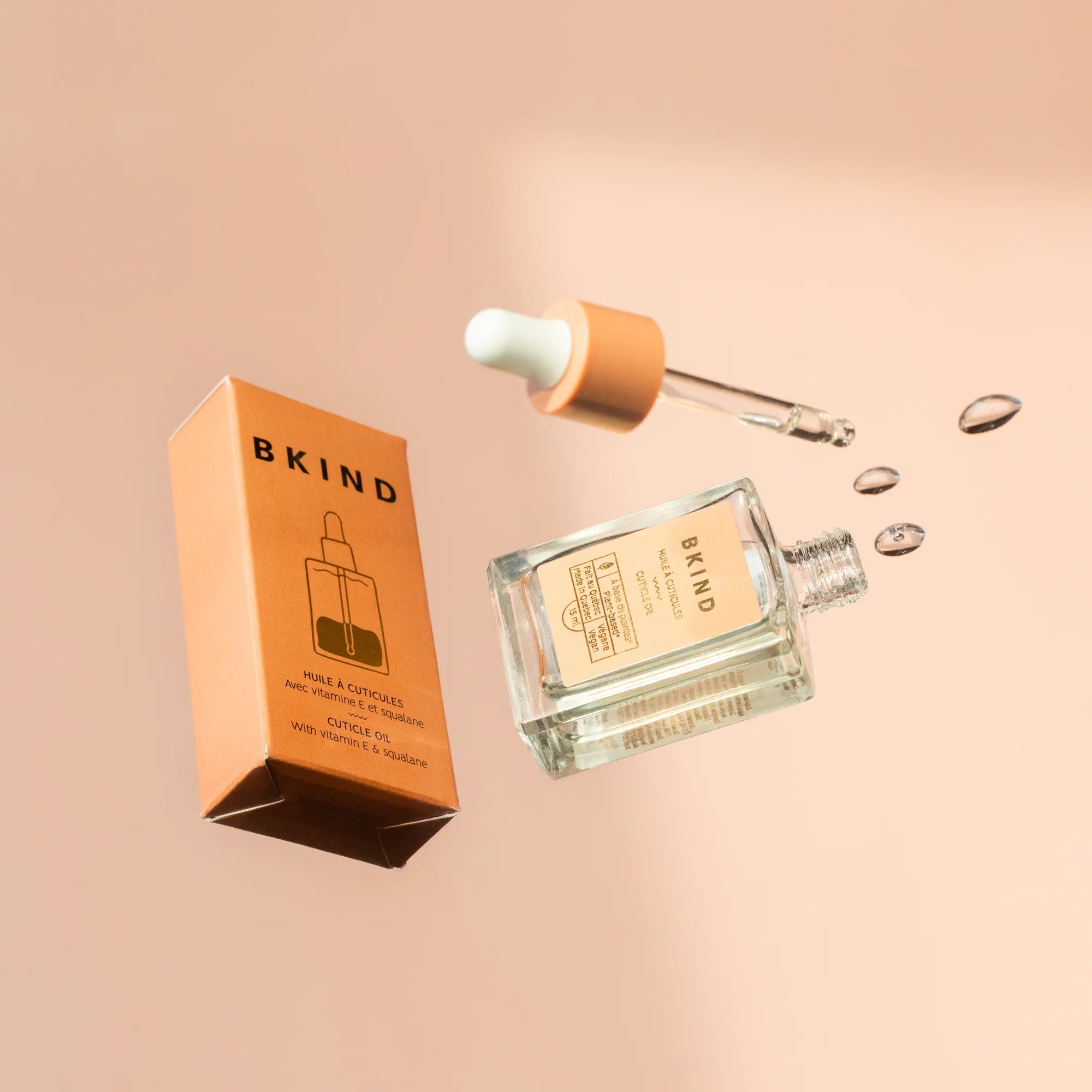 BKIND - Cuticle Oil With Vitamin E and Squalane -