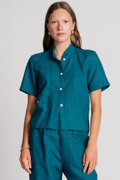 Allison Wonderland - Kite Blouse - Ocean