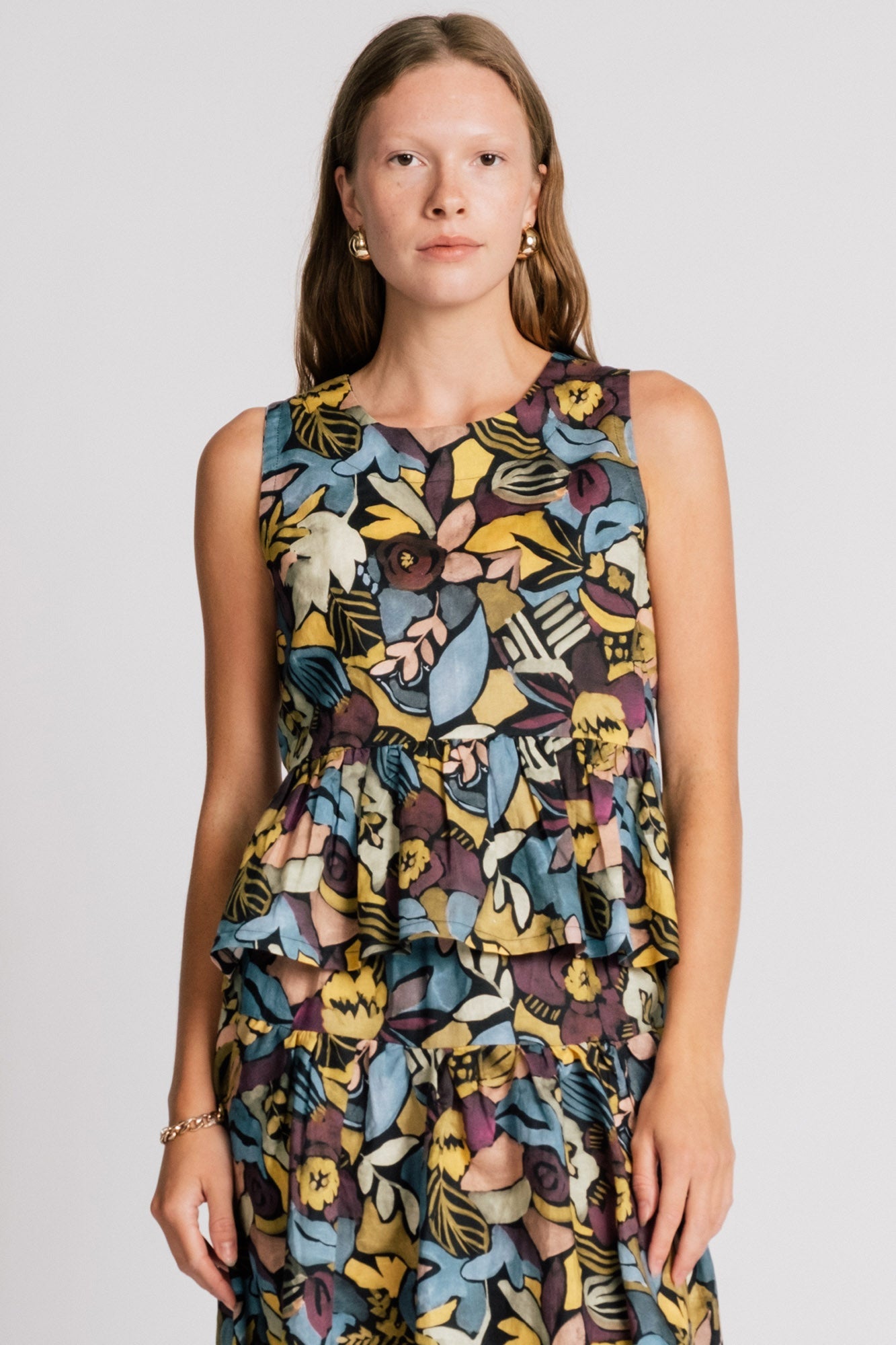 Allison Wonderland - Osprey Blouse - Black Floral