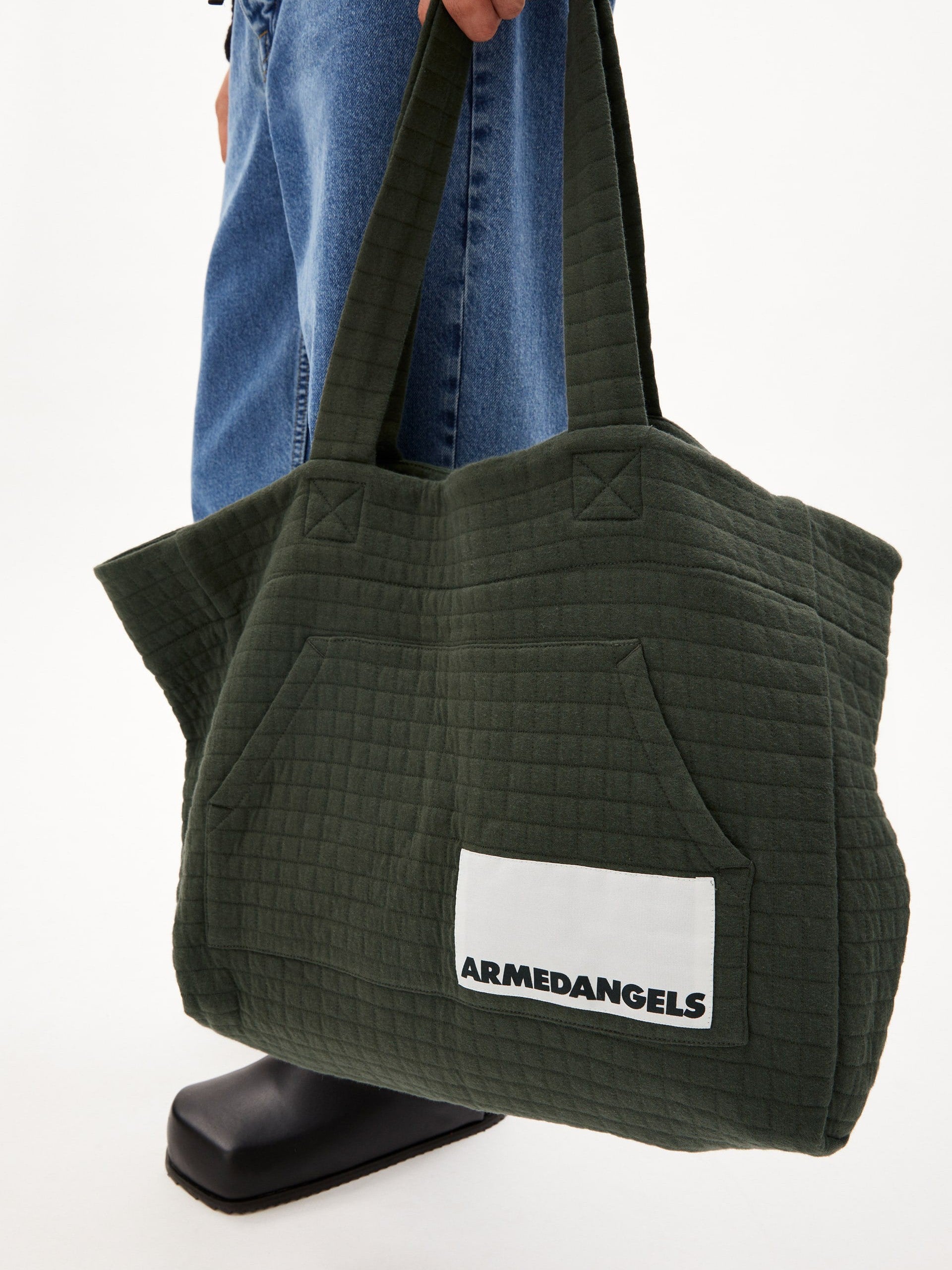 Armedangels - Jaarom Bag Green - Light Carbon Green