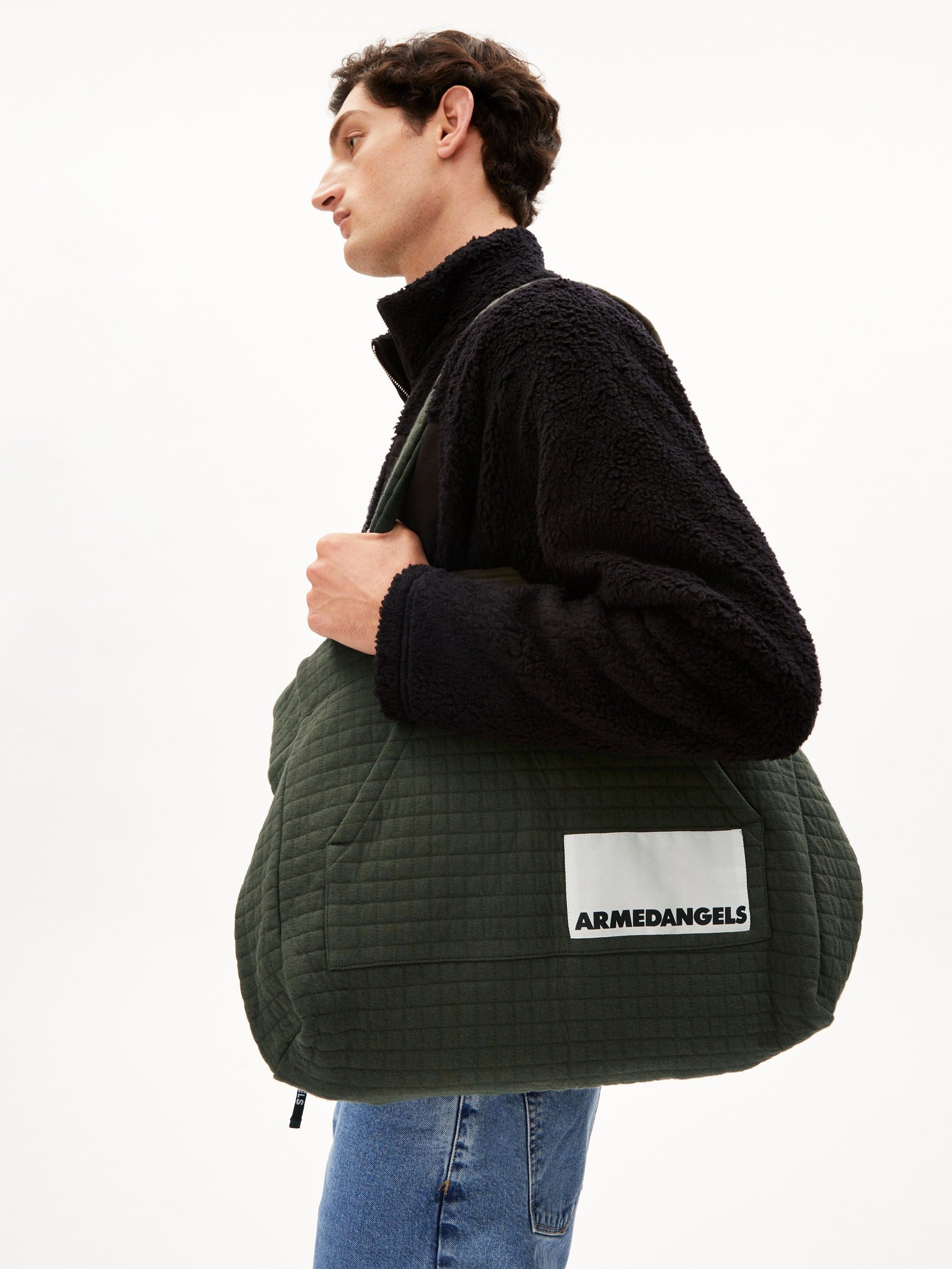 Armedangels - Jaarom Bag Green -