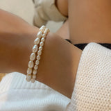 Leah Alexandra - Kate Bracelet – Pearl -