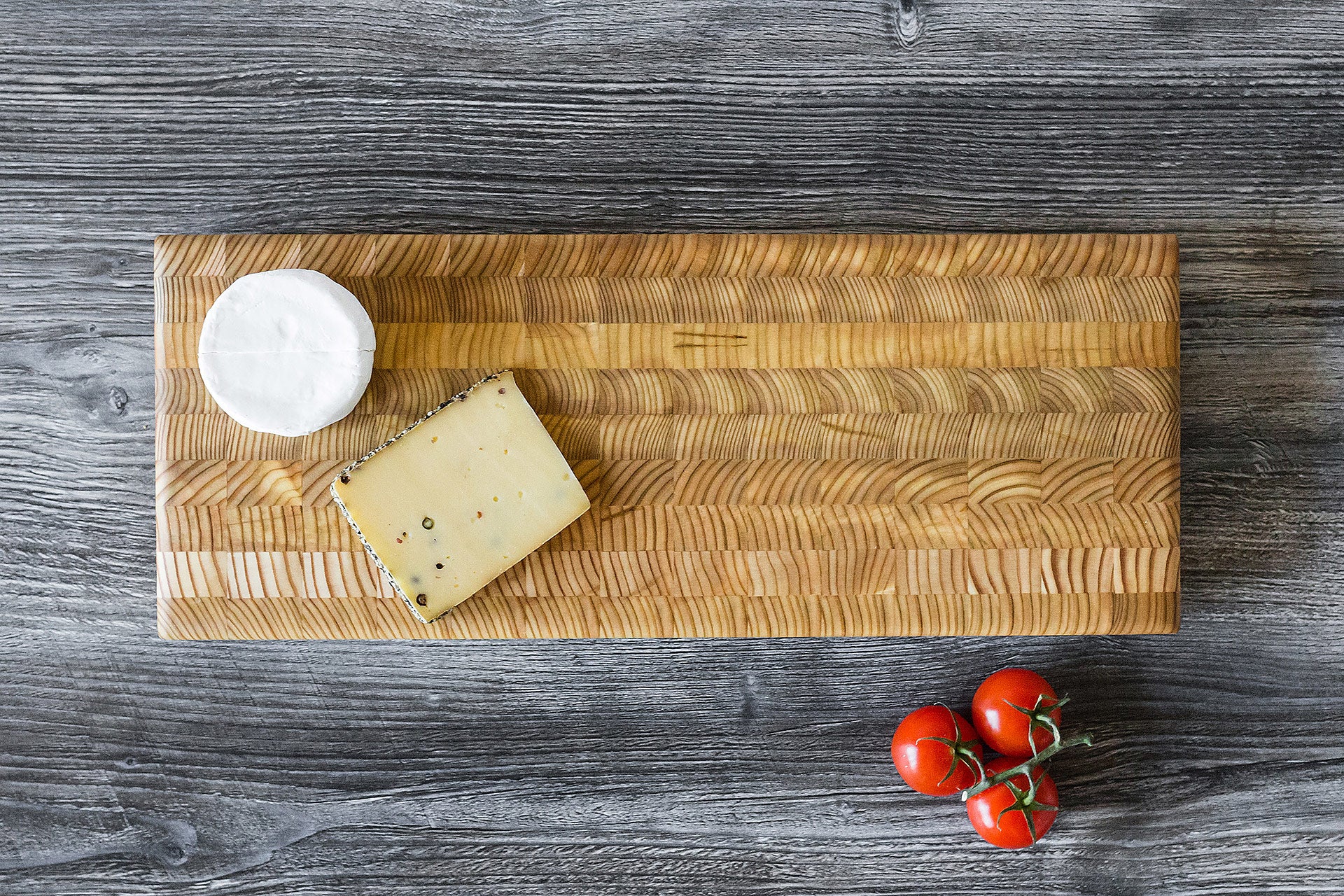 Larch Wood - Double Cheese Board -