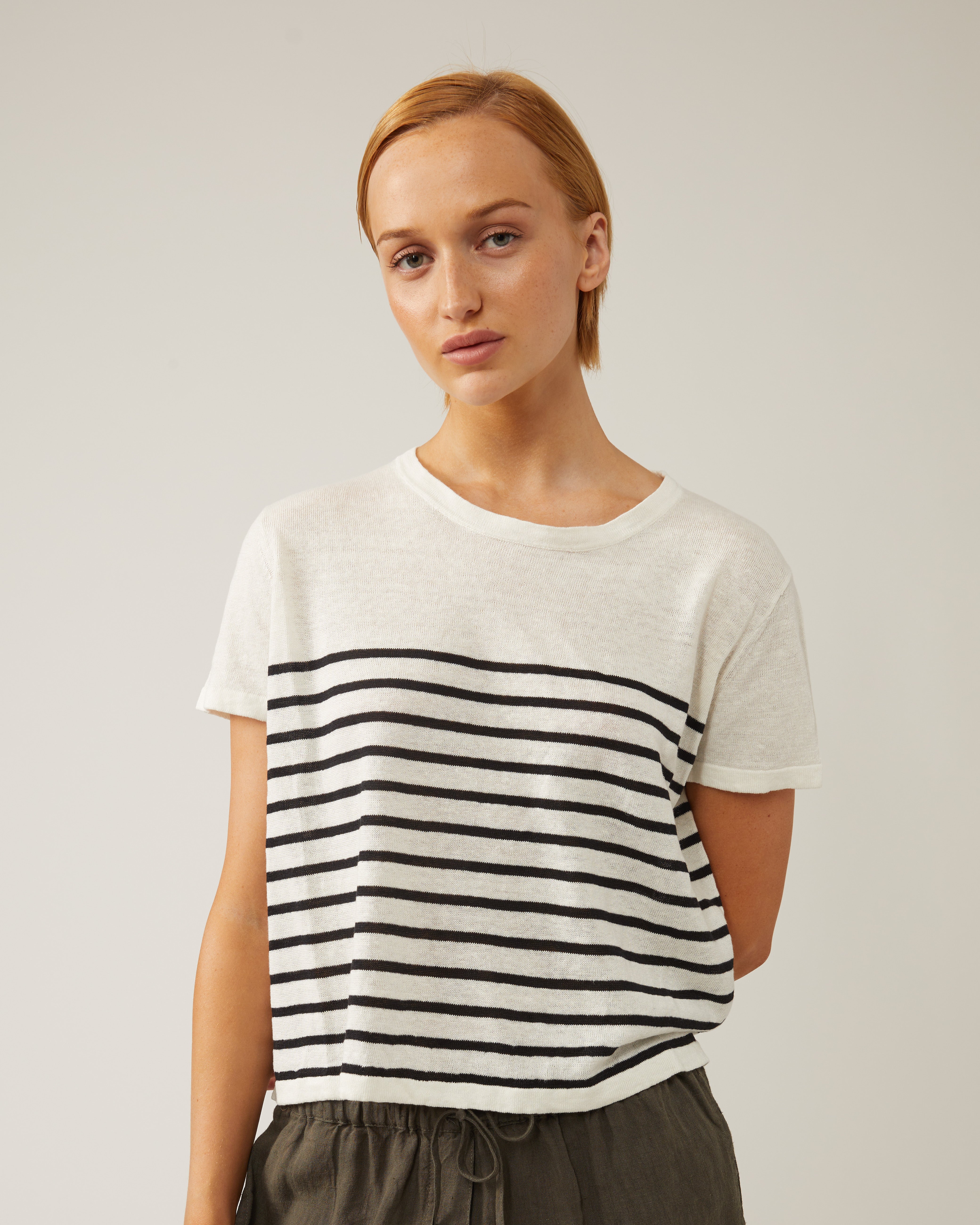 Naïf - Noella Sweater - Ivory Black