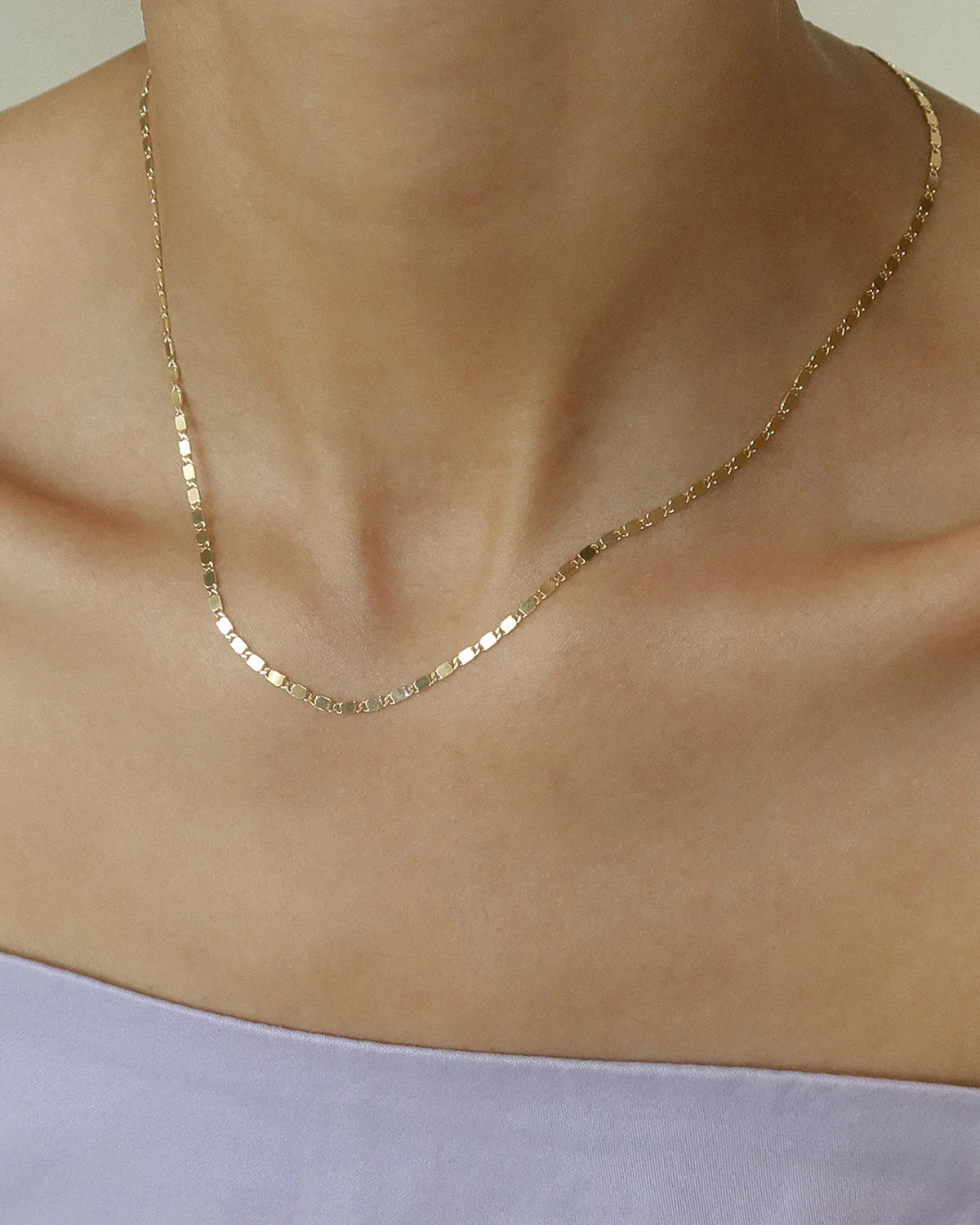 Leah Alexandra - Nostalgia Chain Necklace – Gold -