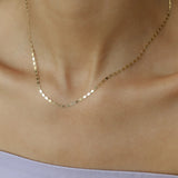 Leah Alexandra - Nostalgia Chain Necklace – Gold -