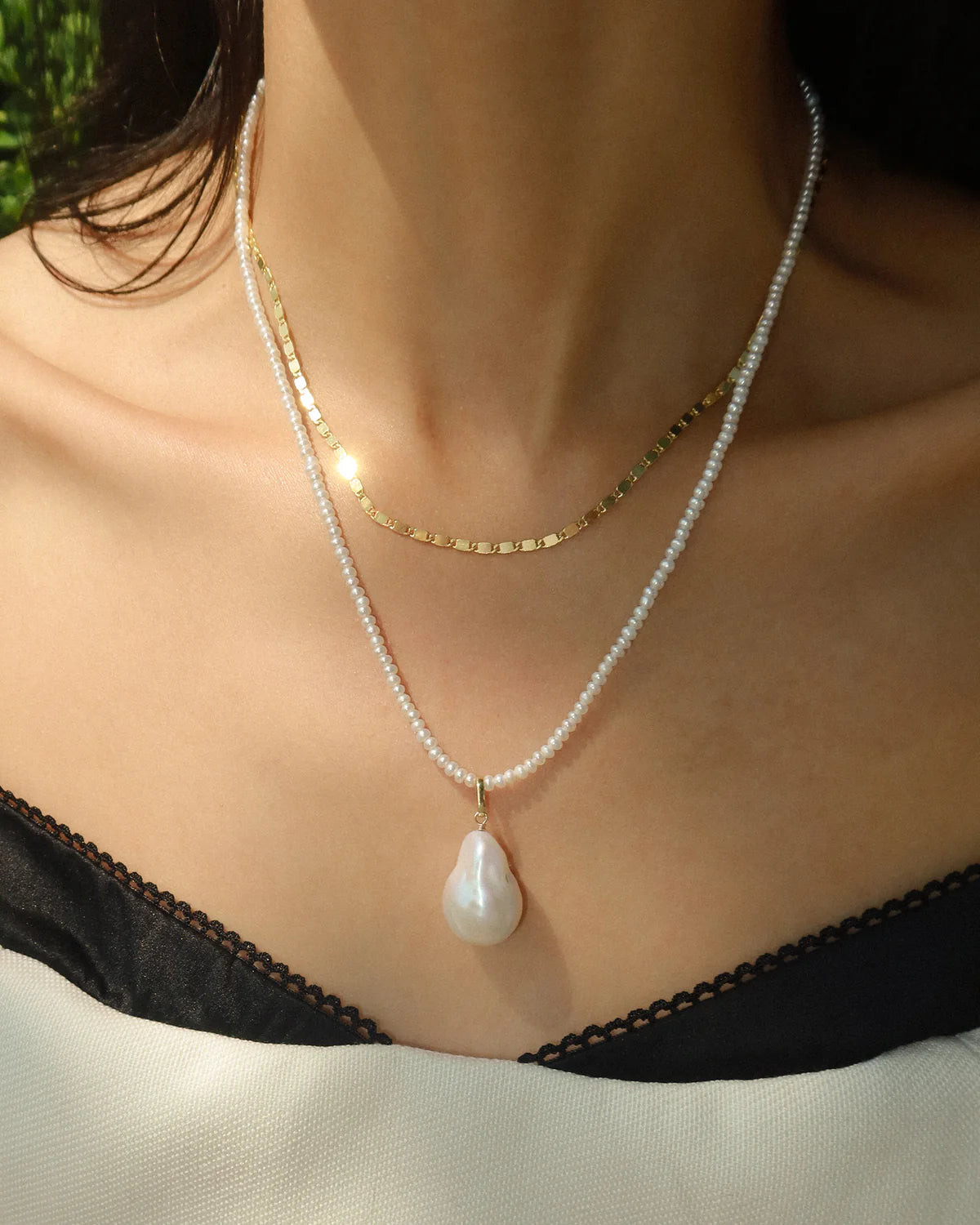 Leah Alexandra - Nostalgia Chain Necklace – Gold -