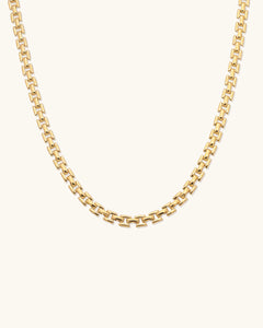Leah Alexandra - Panther Chain Necklace – Gold -
